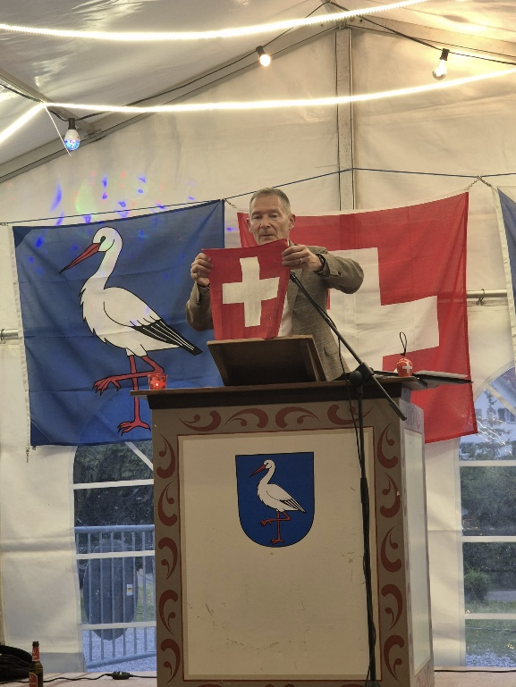 Höhepunkt war Festredner Pfarrer Andrea Bianca, Küsnacht